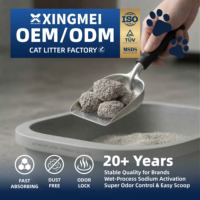 Lettiera per Gatti in Bentonite Superiore Anti-Odore a Forma di Croccante - Argilla Premium Direttamente dalla Fabbrica