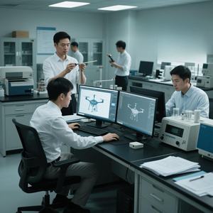 Drone de levage par caméra haute définition pour le transport de marchandises industrielles à longue <span class=keywords><strong>distance</strong></span> Drone commercial de vente directe d'usine - Product Image 4