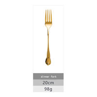 Ensemble de couverts modernes pour restaurant, couteau à steak, cuillère, fourchette, en acier inoxydable, argenté, pour mariage, en or et argent