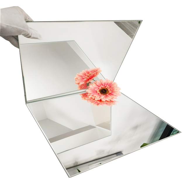 Wholesale Tempered Float Glass Safe Silver or Aluminium Glass Mirror for Decoration and Building