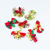 Grandes quantités, excellent prix : décorations de Noël chinoises, clochettes en tissu, nœuds, petits accessoires, pendentifs, fournitures pour boîtes d'emballage