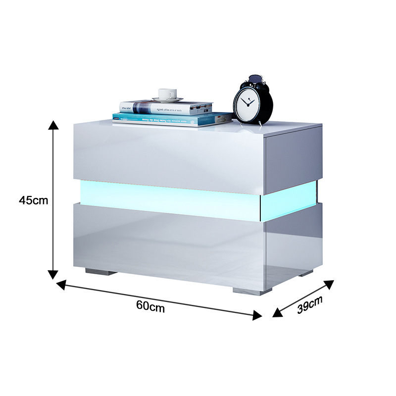 Ночник с Rgb-светодиодами для спальни, журнальный столик, журнальные столы, прикроватный шкаф, ночная подставка, прикроватный столик, ночная домашняя мебель