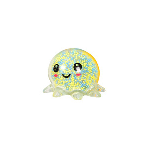 Jouets mignons en gros à presser : Pieuvre lumineuse à activation par la pression avec balle anti-stress en TPR – Jouets uniques pour le soulagement du stress - Product Image 6