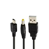 Cordon d'alimentation de données de transfert USB 2 en 1 pour chargeur de câble de charge PSP pour PSP 1000 2000 3000