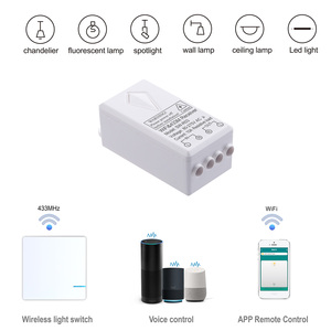 Interruptor inteligente inalámbrico Tuya con Control de aplicación a prueba de agua IP66, funciona con Alexa, <span class=keywords><strong>Google</strong></span> Home, <span class=keywords><strong>Wifi</strong></span>, interruptor inteligente de luz - Product Image 5