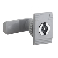 Loquets à came Haitan MS705-3 robustes en plastique ABS pour armoire de classement, serrure de panneau en alliage de zinc, porte en verre, boîte de distribution métallique