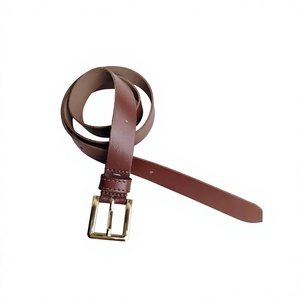 Cinturones Ecuestres de Cuero Vacuno 100% Genuino con Hebilla Cuadrada de Acero, Estilo Europeo, Ecológicos y Personalizados de Lujo para Mujer - Product Image 5