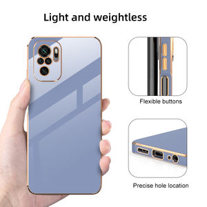 Custodia posteriore per cellulare in TPU elettrolitico 6D per <span class=keywords><strong>Xiaomi</strong></span> <span class=keywords><strong>Redmi</strong></span> 10 <span class=keywords><strong>Note</strong></span> <span class=keywords><strong>11E</strong></span> 10C 10 Prime Plus 5G 9C 11S Poco M4 Pro 4G - Product Image 3