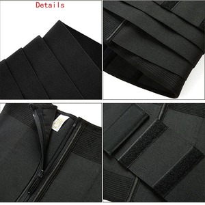 Ceinture de maintien de la taille en acier à 9 baleines, sculptante, réglable, contrôle du ventre, ceinture de maintien pour le ventre, bande extensible, sculptante pour le corps, pour femmes - Product Image 4