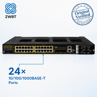 Commutateur réseau POE SNMP QoS VLAN 24 ports Catalyst IE-4010-4S24P en stock