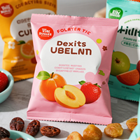 Sac scellé à dos mat personnalisé emballage de bonbons à portion unique sachet d'oreiller pour aliments sacs en plastique