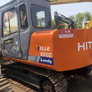 รถขุดตีนตะขาบ6Ton EX60-5 HITACHI มือสองพร้อมส่วนประกอบกระปุกเกียร์หลัก ZX50U สต็อก - Product Image 2