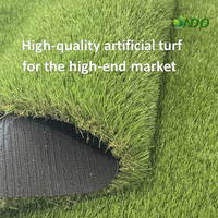 Gazon artificiel en plastique de haute qualité 50 mm, écologique, en rouleau, pour la décoration de la maison et du jardin, modèle 2026