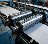 Rouleau à aiguilles en métal aluminium TDF pour la perforation de textiles non tissés, l'ouverture des fibres