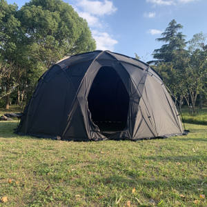 Nouvelle tente dôme familiale personnalisée OEM à double couche épaissie anti-tempête pour l'extérieur en alliage d'aluminium pour le <span class=keywords><strong>camping</strong></span> - Product Image 1
