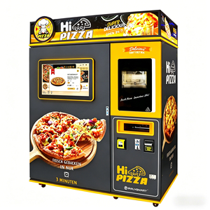 ตู้จำหน่ายสินค้าอัตโนมัติยี่ห้อ Fast Food Iplaysmart สำหรับขายในยุโรป แบบเชิงพาณิชย์ ใช้งานกลางแจ้ง - Product Image 1