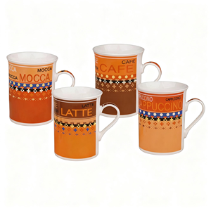 Taza de Café de Cerámica de 11 oz con Diseño de Puntos Verdes, con Cuchara, Apta <span class=keywords><strong>para</strong></span> Microondas y Lavavajillas, Decoración <span class=keywords><strong>para</strong></span> el Hogar y el Jardín - Product Image 4