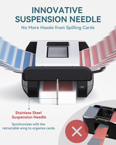 Machine à mélanger les cartes automatique Kpaw, vente directe d'usine, machine à mélanger les cartes de jeu avec batterie rechargeable - Product Image 3