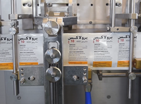 Machine automatique de cachetage de remplissage de poche de tirette certifiée CE S-180Z pour l'usine de casse-croûte de grain de café de sucrerie