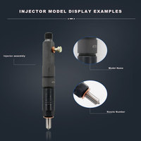 Injecteur de carburant diesel haute performance DXM 4791124 4791124 0431213982 pour tracteur lourd