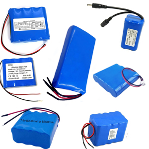 Bộ pin Lithium Li-ion 18650 7.4V 2s1p 2s2p 7.4V 2200mAh 4400mAh 5000mAh 5200mAh 7800mAh 8000mAh 8800mAh 12000mAh 18000mAh - Product Image 1