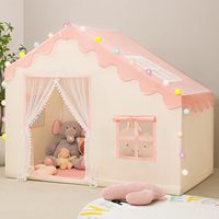 Grand château de princesse pour enfants tente de jeu tentes de jouet d'intérieur maison d'enfants château de princesse tente pour enfants avec fenêtres