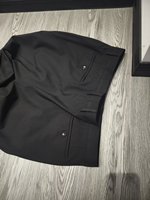 Pantalon décontracté pour homme, coupe slim, jambe droite, style mature léger, uni, pantalon long léger, pantalon pour homme
