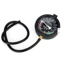 Kit de testeur de pression de pompe à carburant en cuivre robuste, manomètre de précision, outil de mécanique résistant à la corrosion pour réparation automobile