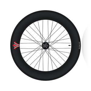 Juego de Ruedas para Bicicleta de Piñón Fijo 700C, Profundidad 70mm, Aleación de Aluminio, Freno V, Neumático Clincher - Product Image 3