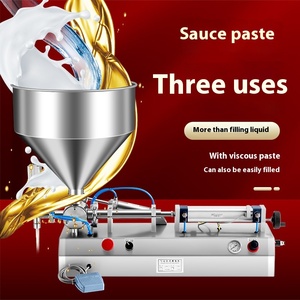 Machine quantitative semi-automatique pour Essence liquide pâte alimentaire jus crème poudre huile Air gaz thé pneumatique 220v pour plastique - Product Image 4