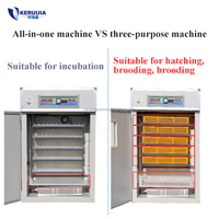 Incubadora de huevos automática comercial y máquina para incubar 2112 huevos, criadero de pollos, equipo de granja avícola