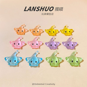 ของตกแต่งเรซิ่นรูปปลากระเบนจำลอง Lanshuo รูปทรงสัตว์แบบแม่เหล็กสำหรับตกแต่งตู้เย็น ซัมเมอร์ 2024 - Product Image 3