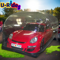 Prix d'usine – Tente bulle gonflable portable pour voiture, résistante à la grêle et à l'eau, en PVC, certifiée CE, avec ventilateur intégré et étanchéité à l'air