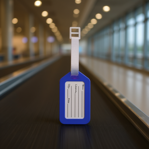 Juego de Etiquetas para Equipaje Hb Sport con Correa de 180 cm, Color Azul, Accesorios de Viaje para Identificación de Maletas - Product Image 2