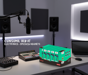 Cuffie stereo in-ear con struttura in plastica e metallo per l'ascolto della musica - Product Image 2