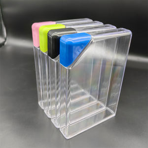 Botol Air Memo Minuman Notebook A5 Datar Ramping Persegi 450Ml Plastik Logo Kustom Promosi Anti Bocor Portabel Bepergian Jernih - Product Image 3