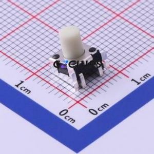 K2-1102HD-H3SW-01 Tactile Switch SMD Switch 1.8N Horizontal Mount 6.3mm 6.2mm - Product Image 1