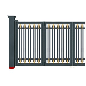 Barandas de Aluminio para Portones, Estilo Moderno Minimalista, Antirrobo, Impermeables, Personalizables para Patios, Cercas, Muros Perimetrales de Villas - Product Image 5
