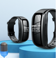 Enregistreur vidéo vocal numérique professionnel Dictaphone montre-bracelet intelligente Bracelet de réduction de bruit HD enregistreur vocal