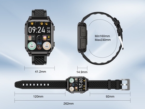 OEM 2025สายรัดข้อมืออัจฉริยะแอนดรอยด์ TWS 2-in-1เครื่องเล่นเพลงโครโนกราฟอัตราการเต้นของหัวใจอุปกรณ์สวมใส่ได้ - Product Image 2