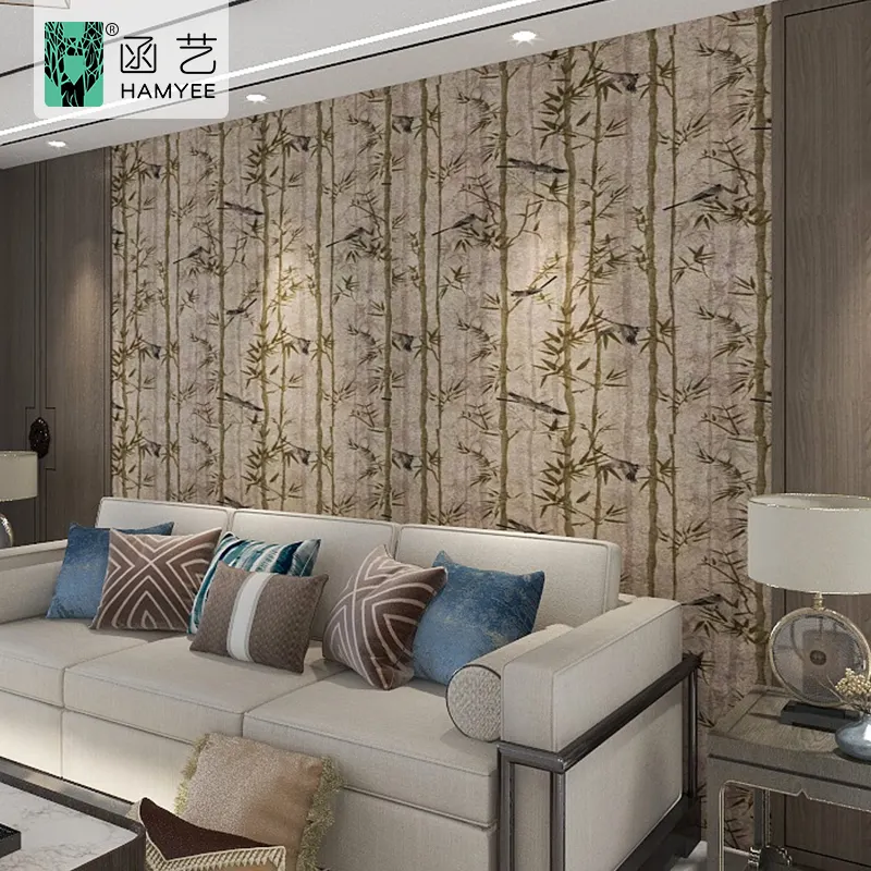 bamboo chinoiserie wall paper peel and stick free wallpaper samples wallpapers for bedrooms room 3d