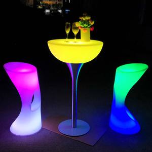 Hookah gigante-Conjunto de muebles de bar para discotecas, mesas y taburetes de cóctel, led, mesa de bar al aire libre - Product Image 5