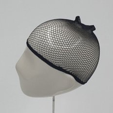 Rete per capelli nera fatta a mano per feste in stile elegante tipo WFG5VTV - Product Image 1