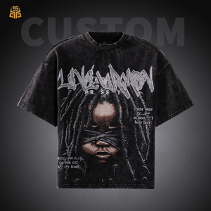 280gram nam <span class=keywords><strong>t</strong></span> Áo sơ mi quá khổ 100% cotton <span class=keywords><strong>t</strong></span>ùy chỉnh Áo Thun Thời Trang Dạo Phố cổ điển rửa axit đồ họa TEE in DTG thiế<span class=keywords><strong>t</strong></span> kế áo phông - Product Image 1