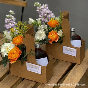 Corrugated Wine <b>Shipping</b> Mailer Paper <b>Box</b> Custom Logo Printing Recyclable Packaging Solution - Product Image 3