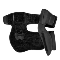 Genouillère en fibre de carbone pour moto Genouillères de Motocross à coque dure pour équipement de protection Coudières et genouillères