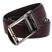 Ceinture classique pour homme, ceinture à glissière pour pantalon habillé, chemise, chaussures Oxford, s'adapte à toutes les occasions