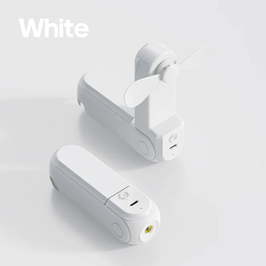 Wholesale 4 In1Mobile Phone Charging Bank <b>Mini</b> Portable Small Fan Handheld Folding <b>USB</b> Desktop - Product Image 3