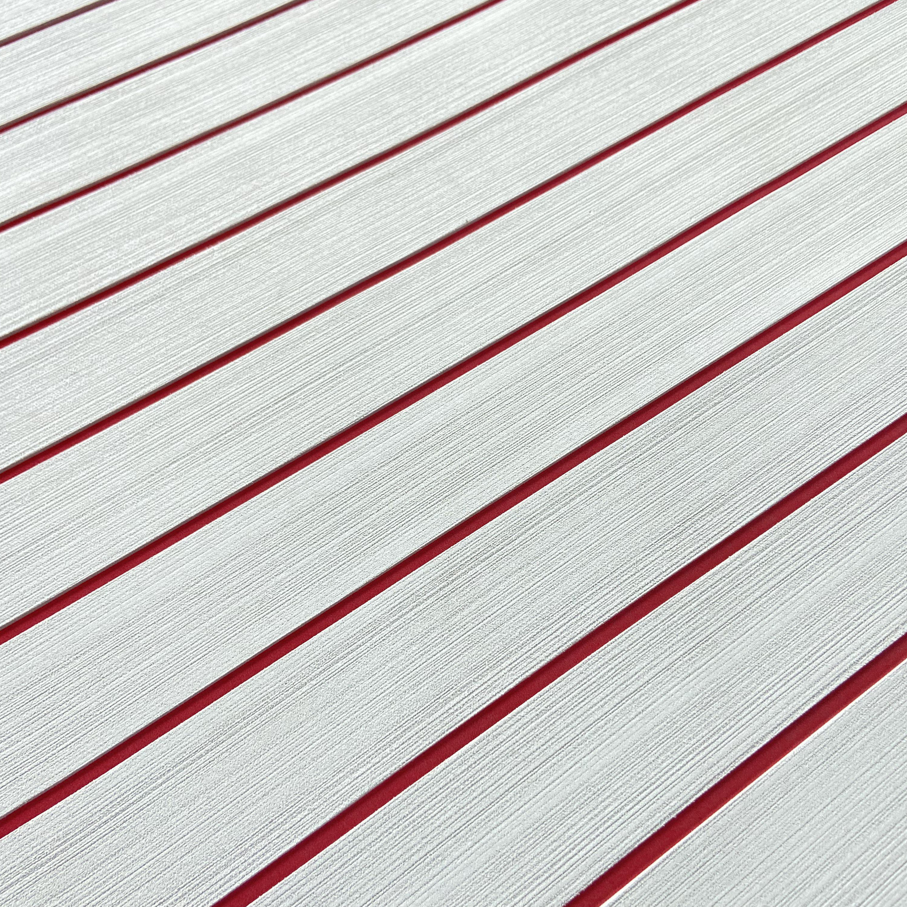 Light gray&red