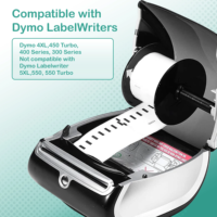 Étiquette compatible Dymo 99012 36x89MM, 260 étiquettes par rouleau, étiquette thermique directe, étiquette d'adresse, rouleau d'étiquettes thermiques, étiquette pour imprimante Dymo